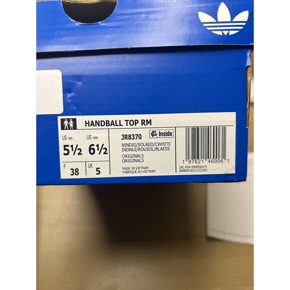 Adidas Handball Top RM Blue/Red Men\'s Shoes JR8370 Men 5.5 Women 6.5 Retail$120 main image 12